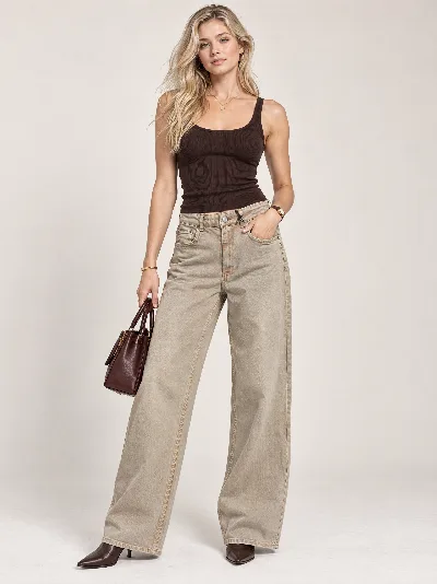 Damskie jeansy Wide Leg