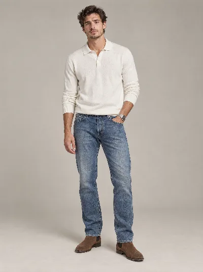 Męskie jeansy Regular Fit – klasyczna nogawka