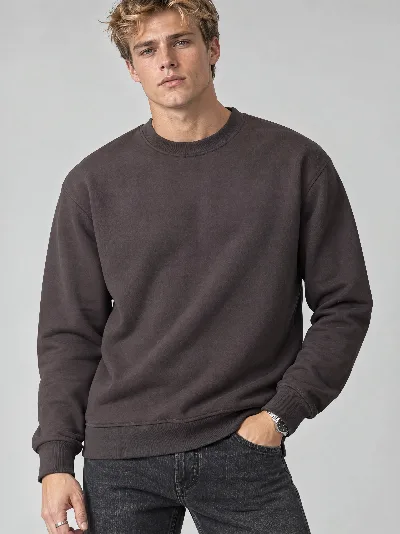 Men’s Regular Fit Sweatshirt – 3-Thread Brushed Fabric, 320 GSM