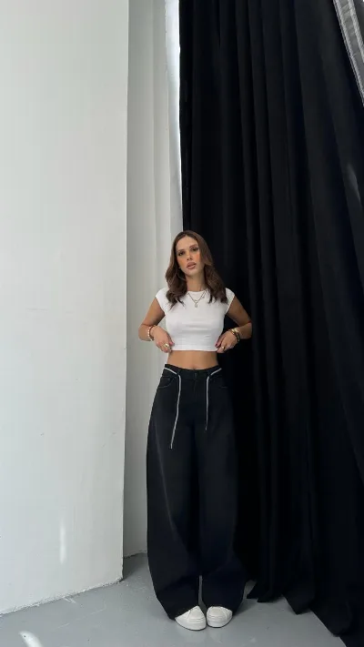 Damskie jeansy Wide Leg – wysoki stan