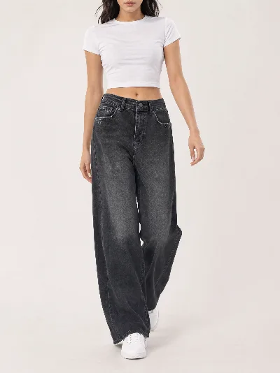 Damskie jeansy Wide Leg – wysoki stan